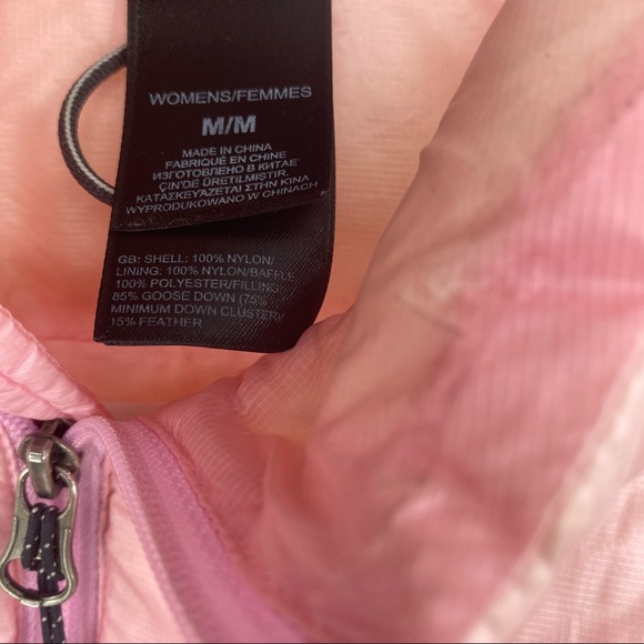The North Face Pink Down Jacket Medium - Picture 4 of 10